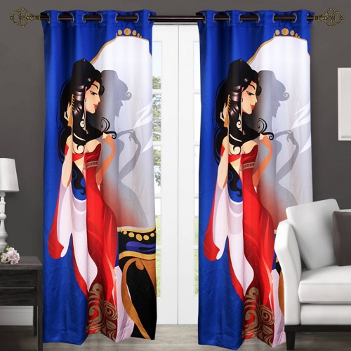Latest 3D Digital Printed Curtain A1 9 (2)