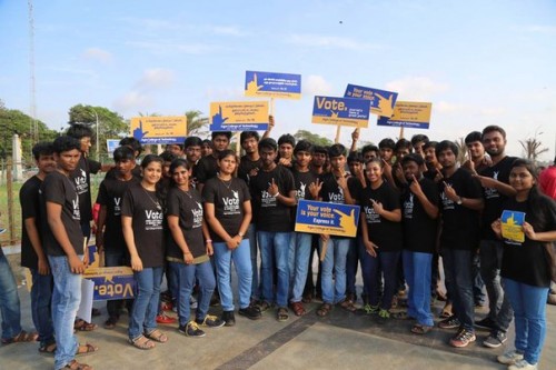 Flash Mob Vote Awareness Campaign was a great success. 7