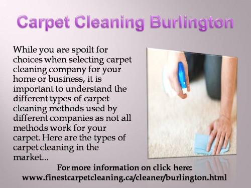 Carpet Cleaning Burlington