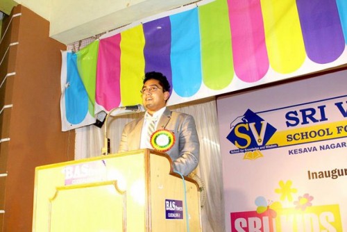 At Sri Valliammal and Sri Kids School Annual day function. 1