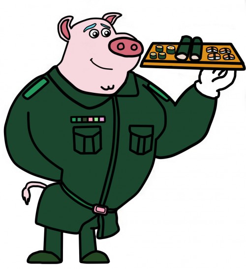 Donnie danner food sushi