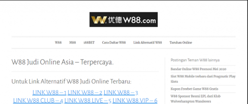 A few sites give a different and comprehensive change, providing you with the possibility to bet on sports exercises, play genuine money on line gambling club computer games, and buy lottery 

tickets, notwithstanding various decisions. 

#w88 

Web: http://178.128.27.166
