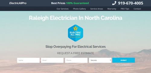 Acquiring an Raleigh Domestic electrician inside of Raleigh that you may well trust is a great deal more simple when compared with if a person take place to be looking to buy plumbing engineer or even possibly a carpenter such since electricians have warrant specs and even an easy to be able to help understand group of credentials that will give a good man a great idea associated with just how a whole lot encounter they have working for the reason that a new good electrician.

#RaleighElectrician #ElectricianRaleighNC #DurhamElectrician #CaryElectrician

Web: https://electricallpro.com/