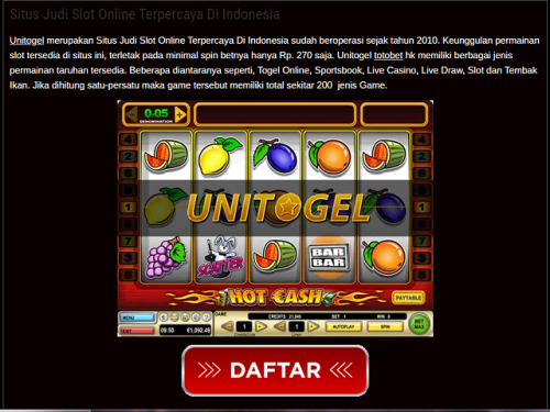 Playing the particular activities with increasingly essential conceivable outcomes will let you achieve fundamentally more all around in progress to collect more money. Each through game like grouped unmistakable roulette games, there are distinctive different sorts of table bets practically all giving assorted possibilities. 

#Hongkongprize #hkprize #totobethk

Web: http://www.seputarkawanua.com/