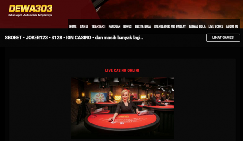 When a person settle on table distractions, at that place you will be served by means of way of sellers and even ought to you pick the particular idea proper, you may match lovely young girl who performs with you. For the individual first begin the activity, you will have the predetermined quantity of AKTIENGESELLSCHAFT Sterling silver precious metal. For this reason, you could pick a wide variety 
connected with casino online recreations inside the decided to go with on-line casino webpage.

#live  #casino  #online

Web: https://dewa303.id/live-casino-online/