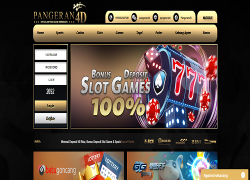 Is one of the official web sites that provides the most popular slot and togel online fish shooting activity internet games for betting genuine judi slot online money in Indonesia. 

#togelonline   #slotonline  #togelsingapore  #situsjudionline

Web: https://www.pangeran4d.org/