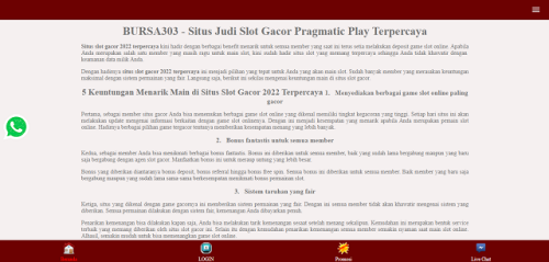 April 8th saw a huge turnout for Situs Judi Slot Event 14 of the Spring Championship of Online Situs Judi Slot.  Event 14 was set up as a No-Limit Situs Judi Slot tournament with 6-max tables.  In accordance with all other events for SCOOP, three tournaments made up the event  – a low, medium, and high stakes tournament – each with


#slotgacor  #PragmaticPlay

Web  :  https://bursa303.city/