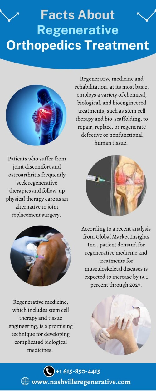 Nashville’s leading regenerative orthopedic surgeon for back pain , neck pain management including peptide therapy & arthroscopy procedures.
https://nashvilleregenerative.com/