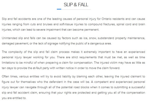 BPC Personal Injury Lawyer
7A-1065 Davis Dr
Newmarket, ON L3Y 2R9 Canada
(800) 753-2769

http://www.bpclaw.ca/Newmarket.html