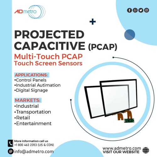 A D Metro is a leading supplier of touch screen solutions to original equipment manufacturers (OEMs), systems integrators and value added resellers. Our touch screen solutions are designed to address the requirements of commercial, industrial and military applications. Visit here: https://admetro.com/