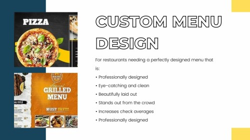 Complete source for menu design. Custom and professionally designed restaurant menus, that drive profits and improve experiences

Please Visit here:- https://www.menudesigngroup.com/

Digital Menu Boards

Dramatically improve the way you display your menu using digital menus! Easily upload your menu, spotlight featured promotions, and remotely update using your computer or laptop. Implement digital menu boards to today instantly streamline your menu management while streamlining the way you update your menu.