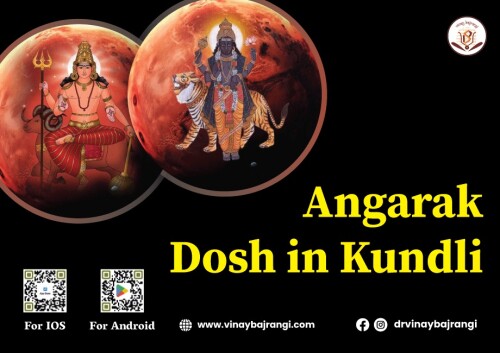 Dr. Vinay Bajrangi to unravel the mysteries of Angarak Dosh in kundli. With his expertise, discover remedies and insights to mitigate its effects and lead a harmonious life. Don't miss this opportunity to seek guidance from a renowned astrologer. Share your image today and unlock a brighter future. If you are looking janam tithi ke anusar Kundli Milan Contact us. For more info visit: https://www.vinaybajrangi.com/kundli-doshas/angarak-dosha.php | https://www.vinaybajrangi.com/hindi/marriage-astrology/kundli-matching-for-marriage.php |  https://www.vinaybajrangi.com/services/online-report/business-partnership-compatibility.php