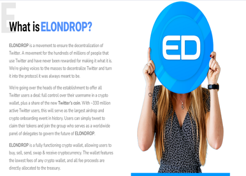 Whether you should invest in cryptocurrencies depends on your goals and preferences as an investor, as it does with any asset or security. We suggest that clients approach it as a speculative investment and consider the high volatility and risks involved.To learn more about elondropdao, visit https://https://elondropdao.com/

#elondropdao

web: https://elondropdao.com/