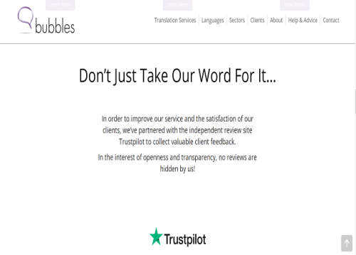 Tomedes is a recognized name in interpretation administrations uk costs and furthermore the limitation market, providing interpretation administrations to more noteworthy than 5000 overall clients its creation in 2007. The firm has extended from individual work to increment techniques in Asian, American as well as European regions.

#TranslationAgencies #TranslationAgency #TranslationCompany #TranslationServices

web: https://www.bubblestranslation.com/
