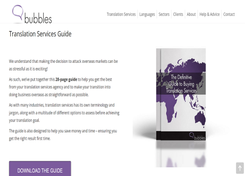 In the event that you have at any point before truly felt the necessity of such arrangements and furthermore you have worked with an interpretation administrations uk costs, from that point onward, you want to can frame the profitable parts associated with it.

#TranslationAgencies #TranslationAgency #TranslationCompany #TranslationServices

web: https://www.bubblestranslation.com/