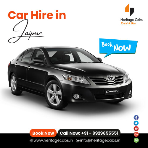 Heritage cabs offers Jaipur car hire service for Jaipur Sightseeing tour. Hire Car in Jaipur for Airport Transfer, Same Day Tour and Outstation at affordable rates.Heritage Cabs offers vehicles for different occasions from sightseeing tour to wedding purpose we provide our car hire service mainly in jaipur, so we name it our service as Jaipur Car Hire. As our vehicle has all latest equipment,technologies and experienced drivers as we want our family to serve well.


https://heritagecabs.in/jaipur-car-hire