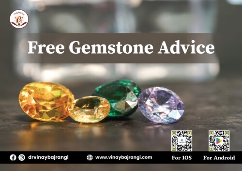 Seeking the perfect gemstone? Our expert gemologists offer free gemstone advice! Discover the ideal gem that aligns with your energy and needs. Get personalized recommendations based on your birth chart and desires. Unlock the power of gemstones for balance and positivity in your life. Don't miss this opportunity; claim your FREE gemstone advice today. If you are looking Kundli Analysis contact us. For more info visit: https://www.vinaybajrangi.com/calculator/gemstone-calculator.php | https://www.vinaybajrangi.com/kundli.php | https://www.vinaybajrangi.com/services/online-report/mangal-dosha-calculator.php