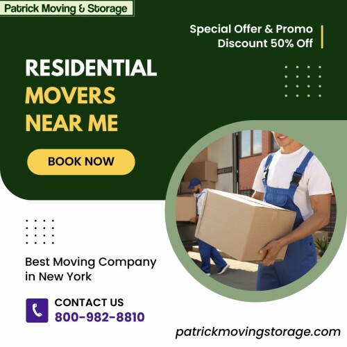 We provide the best residential & commercial long-distance packing, storage, moving, and relocation services at cheap prices in the Bronx, NYC. Hire us now!

For More Information Visit Our Website - https://patrickmovingstorage.com/moving-services/