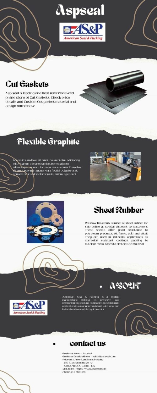 We now have bulk number of sheet rubber for sale online at special discount to customers. These sheets offer good resistance to petroleum products, oil, flame, acid and alkali. They are used in industrial applications as corrosion resistant coatings, padding to exterior metal cases to protect the material



https://www.aspseal.com/gaskets/Rubber-Gaskets/