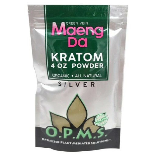 Shop OPMS Silver Maeng Da Kratom Powder Online