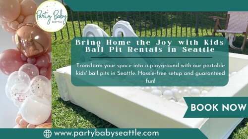 Kids Ball Pit Rentals Seattle