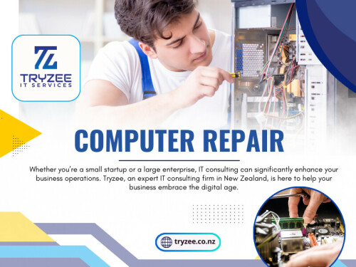 From the initial consultation to post-repair support, you’ll be guided every step, ensuring your computer is repaired properly and your data stays safe. Don’t leave your technology to chance. Book a professional Computer Repair in New Zealand with Tryzee IT Services today and experience the difference expert care can make!

Official Website: https://tryzee.co.nz/

Click Here for More Information: https://tryzee.co.nz/computer-repair-service/

Tryzee IT Services
Address: 57 Broadway, Matamata 3400, New Zealand
Phone: +64221697482

Google Map: http://maps.app.goo.gl/TGA973gFWjAX6Qde6

Our Profile: https://photouploads.com/tryzee

More Photos: 

https://tinyurl.com/22glvj33
https://tinyurl.com/29xa5uds
https://tinyurl.com/25mzz44o
https://tinyurl.com/24zhcjm3