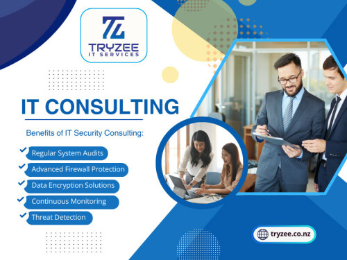 The IT industry continues to drive innovation, growth, and competitiveness across New Zealand. As we move deeper into 2025, businesses increasingly rely on expert IT Consulting in New Zealand to navigate technological transformation, cybersecurity threats, cloud migrations, and digital workplace strategies.

Official Website: https://tryzee.co.nz/

Click Here for More Information: https://tryzee.co.nz/it-consulting-in-new-zealand/

Tryzee IT Services
Address: 57 Broadway, Matamata 3400, New Zealand
Phone: +64221697482

Google Map: http://maps.app.goo.gl/TGA973gFWjAX6Qde6

Our Profile: https://photouploads.com/tryzee

More Photos: 

https://is.gd/r03WhW
https://is.gd/kowe3A
https://is.gd/iZD6vc
https://is.gd/nRA1Ik