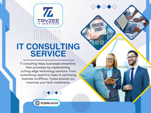 Partnering with a professional IT Consulting Service in New Zealand can be a game-changer for businesses seeking innovation, efficiency, and robust cybersecurity. From cloud migration and digital transformation to strategic IT planning, the right consultant can add tremendous value. However, hiring the wrong consultant — or approaching the process poorly — can lead to wasted time, blown budgets, and missed opportunities.

Official Website: https://tryzee.co.nz/

Click Here for More Information: https://tryzee.co.nz/it-consulting-in-new-zealand/

Tryzee IT Services
Address: 57 Broadway, Matamata 3400, New Zealand
Phone: +64221697482

Google Map: http://maps.app.goo.gl/TGA973gFWjAX6Qde6

Our Profile: https://photouploads.com/tryzee

More Photos: 

https://is.gd/r03WhW
https://is.gd/xNMF30
https://is.gd/kowe3A
https://is.gd/nRA1Ik