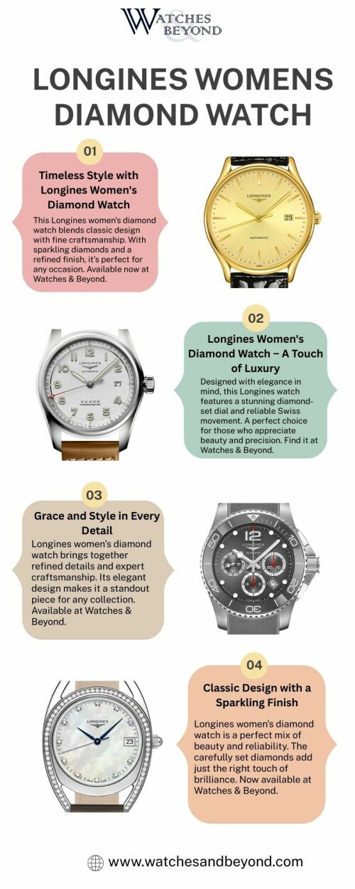 longines womens diamond watch