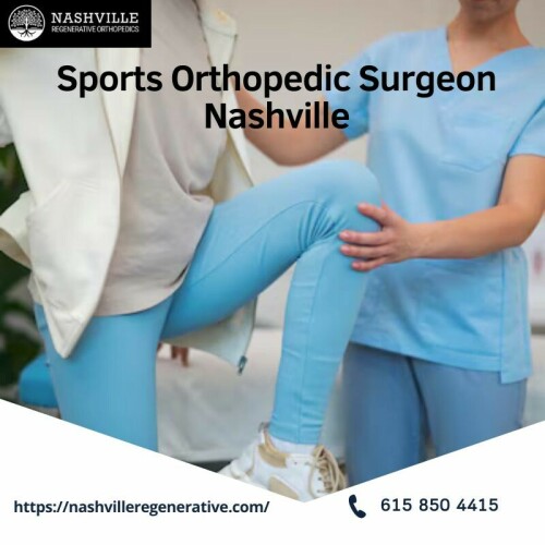 Need the best Sports Orthopedic Surgeon in Nashville? Our experienced specialists offer advanced treatments for sports injuries, helping athletes recover quickly and safely. Get back in the game with personalized orthopedic care—schedule your consultation today. Visit : https://nashvilleregenerative.com/