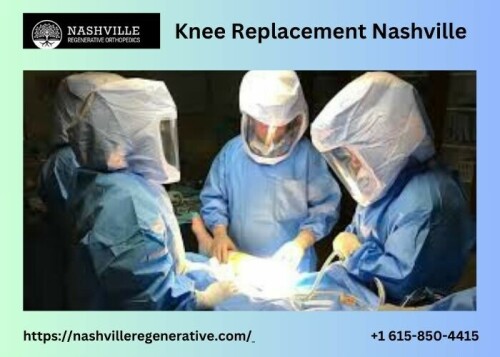 Nashville Regenerative Orthopedics excels in offering top-tier Knee Replacement solutions in the heart of Music City. Our board-certified experts provide exceptional, patient-focused care, utilizing advanced surgical techniques to restore your knee's function and your quality of life. Trust Nashville Regenerative Orthopedics for a pain-free, active future. For more information visit our website given below :  https://nashvilleregenerative.com/knee/