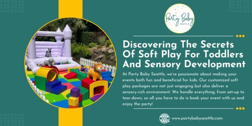 Engage toddlers and babies with safe and exciting soft play rentals in Seattle! Party Baby offers interactive structures & vibrant colors. Book online for birthdays & playdates!