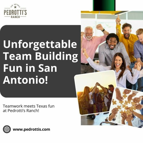 Need ideas for your next corporate event? Discover creative and effective team building activities in San Antonio, TX. From unique venues like Pedrotti’s Ranch to customized group games, planning a memorable team experience has never been easier.
https://pedrottis.com/team-building-meetings/