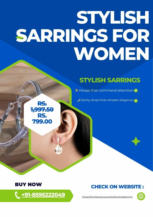 Stylish Sarrings For Women
