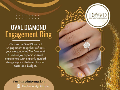 Oval Diamond Engagement Ring