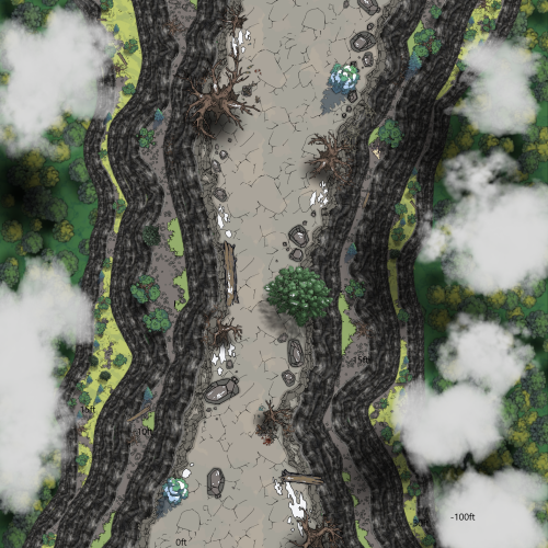 MOUNTAIN ENCOUNTER Narrow Pass