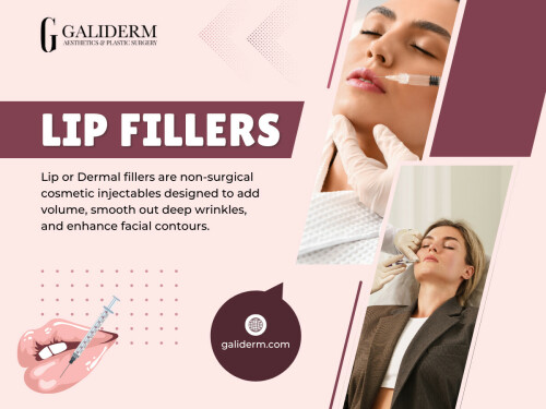 The "longevity factor" in lip injections and dermal fillers is dynamic, influenced by the specific product, the area of injection, and your unique physiological and lifestyle factors. While lip fillers generally last 6-12 months due to the high mobility of the mouth, other dermal fillers can provide results for anywhere from 6 months to 2 years or even longer for collagen-stimulating or permanent options.

Official Website: https://galiderm.com 

Address: 9100 Belvedere Rd STE 105, Royal Palm Beach, FL 33411, United States

Phone: +15613360994

Find Us On Google Map: https://maps.app.goo.gl/nPWNimFUMr9oCcss9

Our Profile:

https://galiderm.imgbb.com/

Next Links: 

https://tinyurl.com/2cyubn7r
https://tinyurl.com/28g2zftn
https://tinyurl.com/2cv3qexp
https://tinyurl.com/2ced83q3