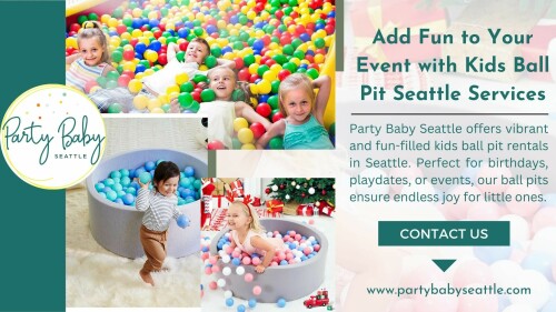 Kids ball pit seattle