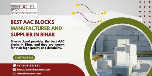 Best AAC blocks Manufacturer and Supplier in Bihar