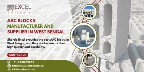 AAC blocks Manufacturer and Supplier in West Bengal