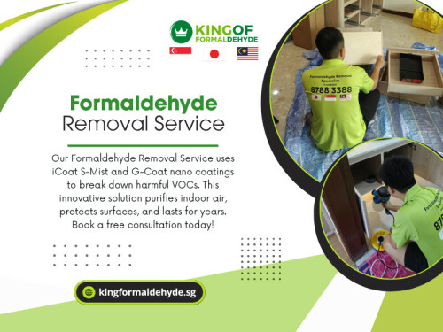In Singapore, where many homes are sealed for air-conditioning, the need to keep indoor air fresh is more important than ever. That’s where formaldehyde removal Singapore services come in. These services help clear the air so you and your family can stay safe and healthy.

Official Website: https://kingformaldehyde.sg

Address: 3 Duku Lane,Singapore 429304,RI Services Pte Ltd

Phone: +65 8788 3388

Our Profile: 

https://photouploads.com/kingformaldehyde

More Links: 

https://tinyurl.com/24cscqp4
https://tinyurl.com/2xldyq2g
https://tinyurl.com/2bybldac
https://tinyurl.com/2arg9q3k