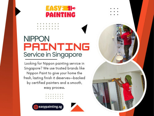Different types of paints are designed for different needs. For instance, Nippon painting service in Singapore includes options that are eco-friendly, low-odor, and quick-drying. These paints are ideal for homes with children, pets, or those sensitive to strong smells. While choosing a product, always check for quality and suitability for our humid climate.

Visit Our Website: https://easypainting.sg/

Easy Painting SG

Address: 31 Jurong West Street 41. Tower 2D, #01-33, Singapore 649412
Phone: +65 8788 3388

Our Profile: https://photouploads.com/easypaintingsg

See More:

https://v.gd/SuCFjV
https://v.gd/I7GdKs
https://v.gd/ymDG8a
https://v.gd/4hH60y