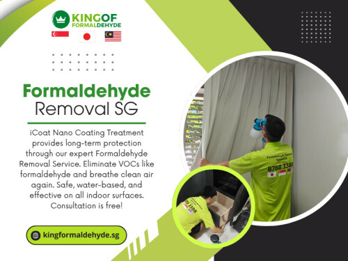 There are many cleaning companies, but very few focus only on formaldehyde. A regular air purifier or cleaning service may help a little—but they won’t fix the root of the problem.Specialized formaldehyde removal SG companies like KingFormaldehyde.sg know how to treat this issue properly. Their trained staff and advanced tools offer long-lasting solutions—not just surface-level fixes.

Official Website: https://kingformaldehyde.sg

Address: 3 Duku Lane,Singapore 429304,RI Services Pte Ltd

Phone: +65 8788 3388

Our Profile: 

https://photouploads.com/kingformaldehyde

More Links: 

https://tinyurl.com/283z2zdh
https://tinyurl.com/229g7dma
https://tinyurl.com/28uwgx7z
https://tinyurl.com/2c8o3qgm