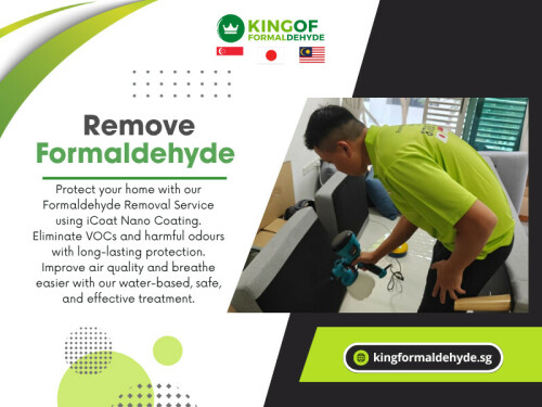 In Singapore, where many homes are tightly sealed for cooling and built using processed wood and synthetic finishes, the levels of indoor air pollution can be higher than expected. This is why every homeowner should learn about formaldehyde removal Singapore and how to protect their family.

Official Website: https://kingformaldehyde.sg

Address: 3 Duku Lane,Singapore 429304,RI Services Pte Ltd

Phone: +65 8788 3388

Our Profile: 

https://photouploads.com/kingformaldehyde

More Links: 

https://tinyurl.com/283z2zdh
https://tinyurl.com/28uwgx7z
https://tinyurl.com/25k7s6ve
https://tinyurl.com/2c8o3qgm