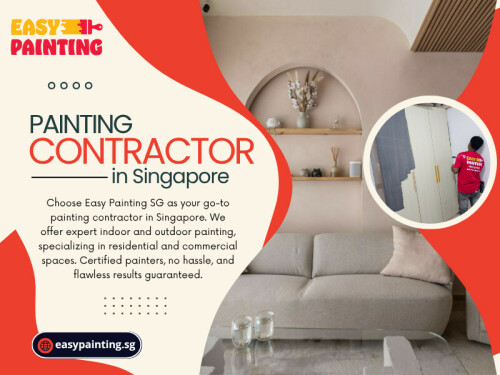 Good preparation also protects your belongings from paint spills, dust, and accidental damage. If you're working with a trusted painting contractor in Singapore, they’ll often handle some prep tasks, but it's always helpful to do your part before the job begins.

Visit Our Website: https://easypainting.sg/

Easy Painting SG

Address: 31 Jurong West Street 41. Tower 2D, #01-33, Singapore 649412
Phone: +65 8788 3388

Our Profile: https://photouploads.com/easypaintingsg

See More:

https://v.gd/cqFA6E
https://v.gd/1aJerM
https://v.gd/r1weB2
https://v.gd/toAw3k