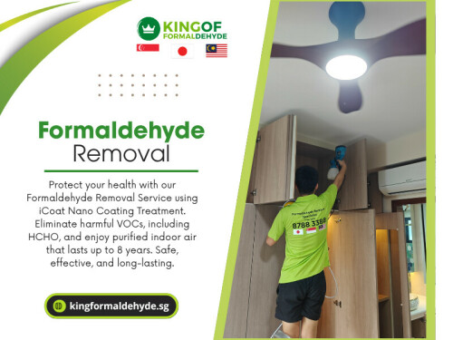 Professional formaldehyde removal is the smart and safe way to protect your loved ones and enjoy peace of mind. Whether you live in a new apartment, a landed house, or you’ve just finished renovations, a trusted formaldehyde removal service can make all the difference.

Official Website: https://kingformaldehyde.sg

Address: 3 Duku Lane,Singapore 429304,RI Services Pte Ltd

Phone: +65 8788 3388

Our Profile: 

https://gifyu.com/kingformaldehyde

More Links: 

https://is.gd/WGR6ON
https://is.gd/96VrPr
https://is.gd/qB34le
https://is.gd/fw9DrH
