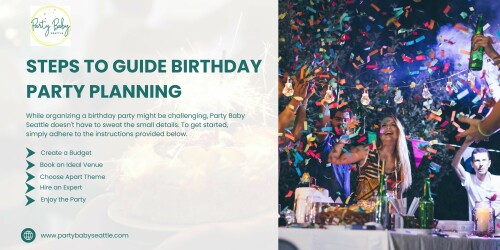 With Party Baby Seattle’s extensive, step-by-step Party Planning Company guide, you can discover the keys to stress-free birthday party preparation. Everything is covered in full in our guide, from themes to logistics. Have faith in us to simplify your celebration; begin organizing with assurance and produce enduring memories!
For more information, you can visit our website https://www.partybabyseattle.com/about