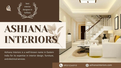 Discover top-notch interior design services in Kolkata with Ashiana Interiors. Whether you’re looking for modern, contemporary, or traditional designs, our team is dedicated to delivering stunning, customized interiors that suit your lifestyle and budget. With years of experience and a passion for excellence, Ashiana Interiors has earned its reputation as one of Kolkata's leading interior design firms. Book your consultation now and step closer to your dream home! Visit: https://www.ashianainteriors.com/
