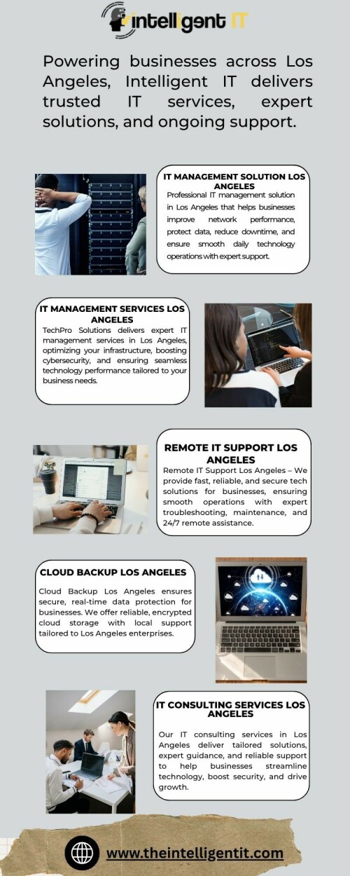 Best IT Services in Los Angles from Intelligent IT