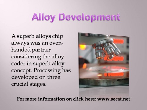 Alloy Development